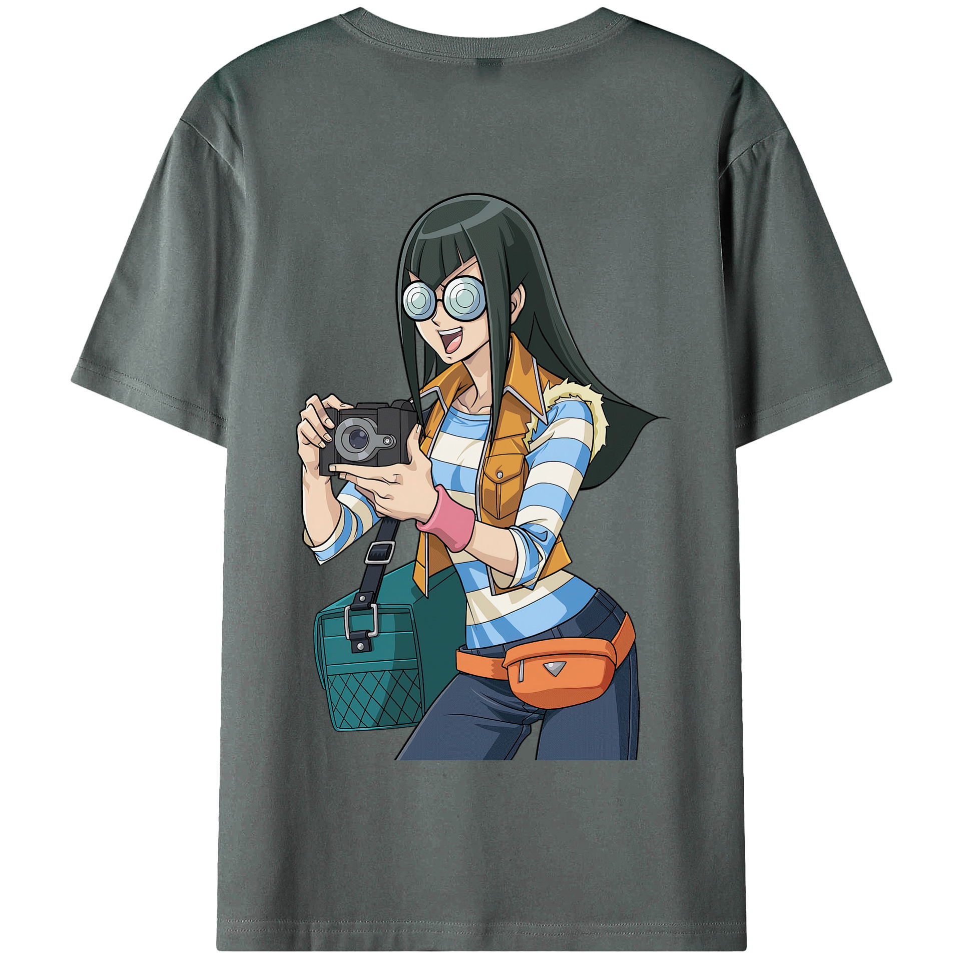 （画像用） 遊☆戯☆王 Yu-Gi-Oh! 綿100％半袖Tシャツ（背面プリント）